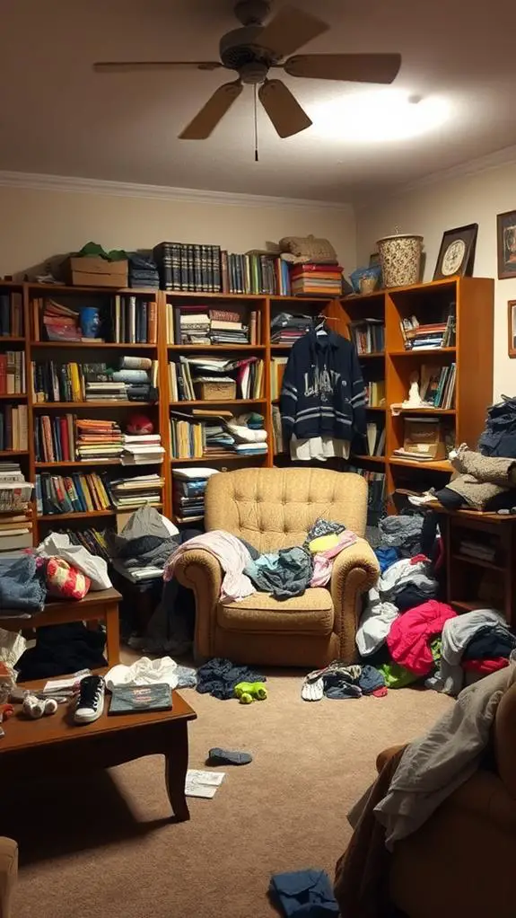 locate messy areas easily