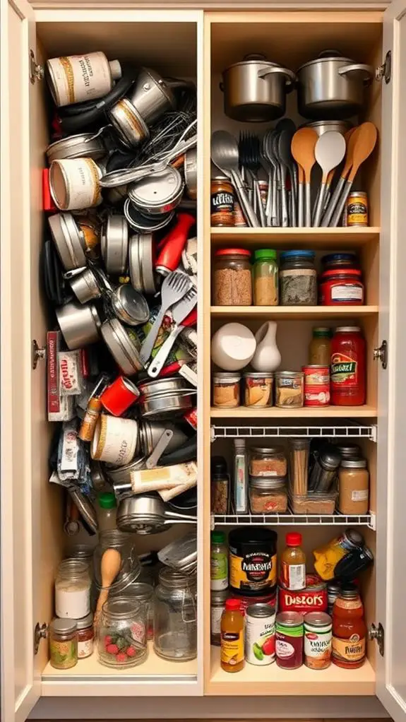 organizing kitchen storage essentials