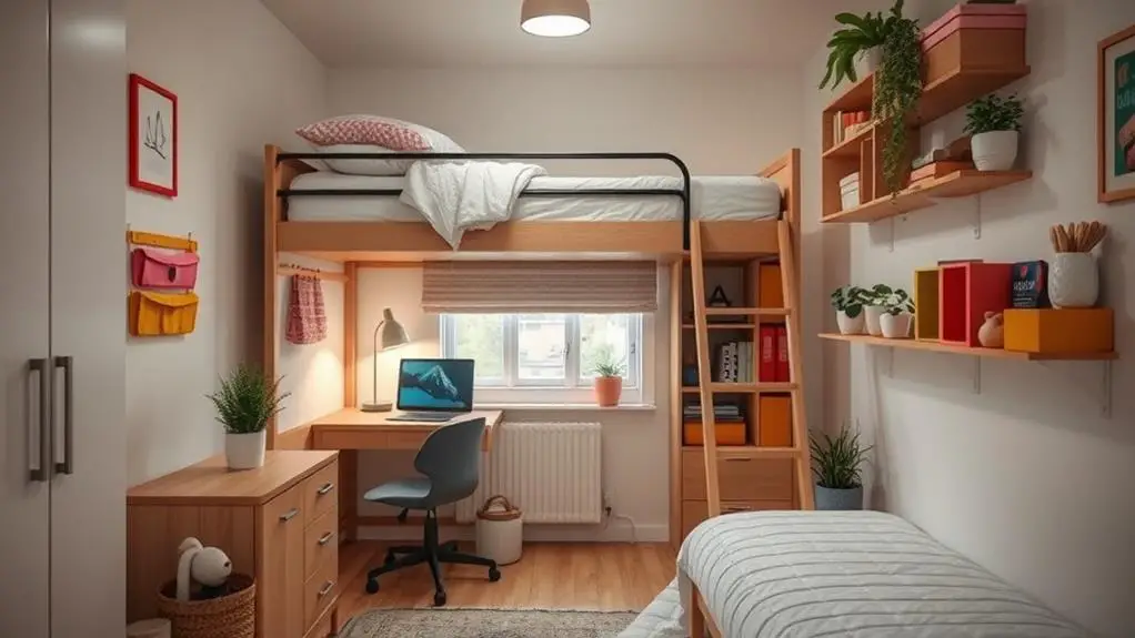 maximizing space in bedrooms