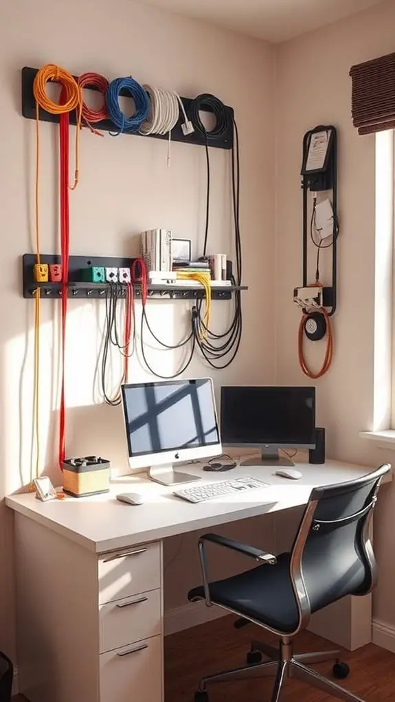tidy cable management solutions